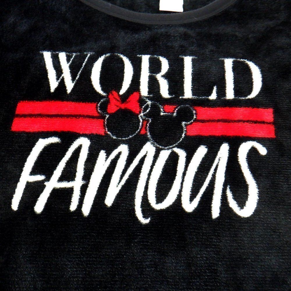 NWT "World Famous" plush Disney pullover